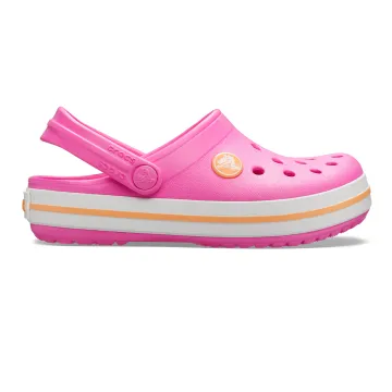 Crocs Παιδικά Σαμπό Crocband Electric Pink/Cantaloupe 204537-6QZ 1