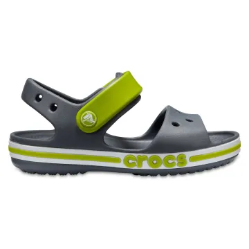 Crocs Παιδικά Σανδάλια Bayaband Sandal Kids Charcoal 205400-025 1
