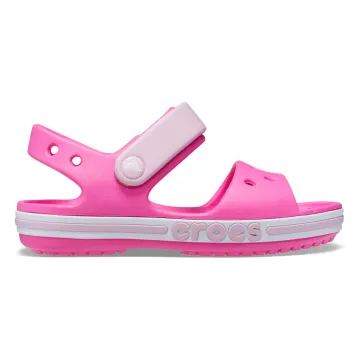 Crocs Παιδικά Σανδάλια Bayaband Sandal Kids Electric Pink 205400-6QQ 1