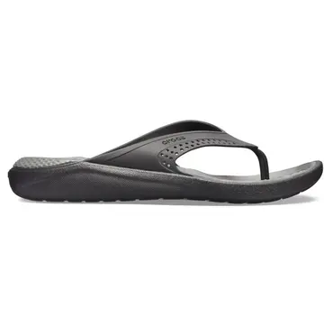 Crocs Σαγιονάρες LiteRide Flip Black/Slate Grey 205182-0DD 1