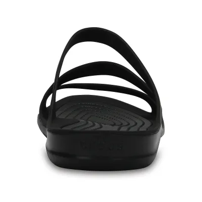 Crocs Γυναικεία Σανδάλια Swiftwater Sandal Black/Black 203998-060 5