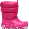 CROCS Παιδικές Μπότες CLASSIC NEO PUFF BOOT Kids Candy Pink 207684-6X0 1
