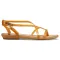 Γυναικεία σανδάλια Crocs Isabella Gladiator Sandal dark gold/gold 204914-276 1