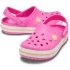Crocs Παιδικά Σαμπό Crocband Electric Pink/Cantaloupe 204537-6QZ 2