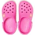 Crocs Παιδικά Σαμπό Crocband Electric Pink/Cantaloupe 204537-6QZ 3
