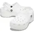 Crocs Σαμπό Classic Platform Clog W White 206750-100 2