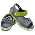 Crocs Παιδικά Σανδάλια Bayaband Sandal Kids Charcoal 205400-025 2